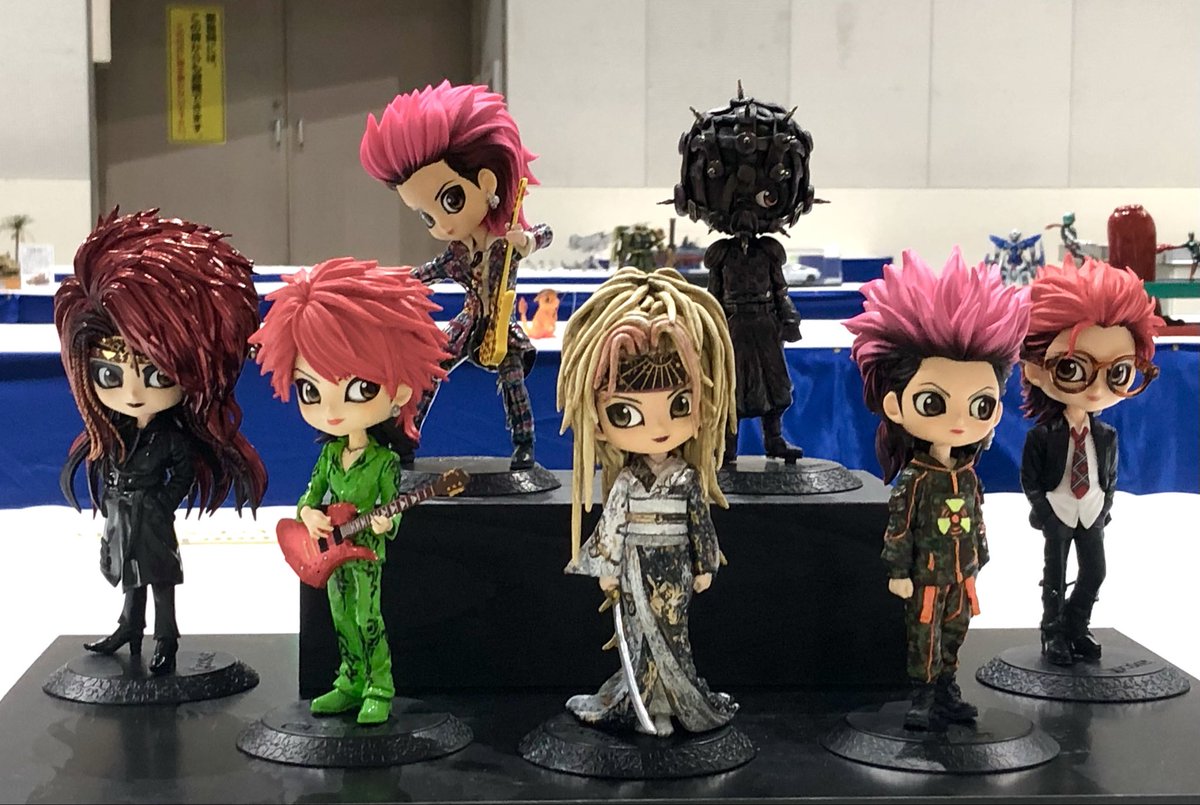 YoshiBoo1Q72's tweet photo. 展示できました
テーマの「７」にそって
「7人のhideちゃん」です

今回も宜しくお願い致します🙇‍♀️

@fukui_plahobby 
#福井プラホビー2026
#hide #Qposket
#ずっとhideちゃんと共に https://t.co/21co2QQMWa