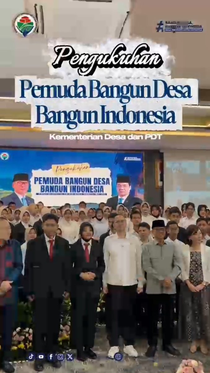 RMawung's tweet photo. Menteri Desa PDT melepas 200 Pemuda Magang ke Jepang, pada Pengukuhan Pemuda Bangun Desa Bangun Indonesia, dihadiri Utusan Khusus Presiden, Raffi Ahmad 

@YandriSusanto
@ARizaPatria
@KemensetnegRI

#KementerianDesaPDT
#BPSDMKementerianDesaPDT
#KemendesaPDTKukuhkanPemudaBangunDesa https://t.co/4LUBQKLk9K