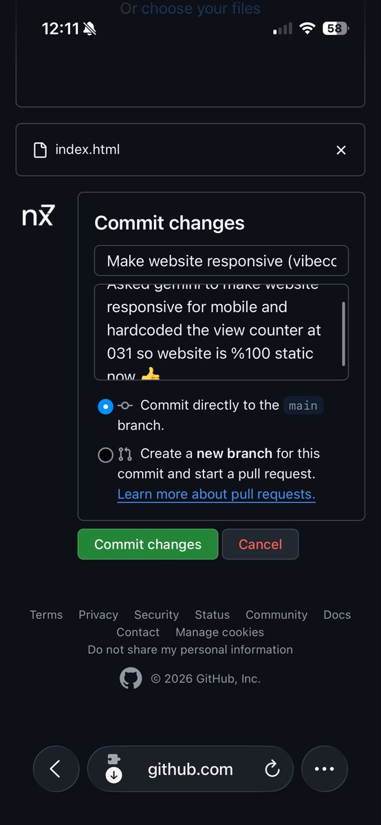 NaxayAxay's tweet photo. I forgot to post the follow-up, of course I’m directly committing to the main https://t.co/hUzom6qBhg