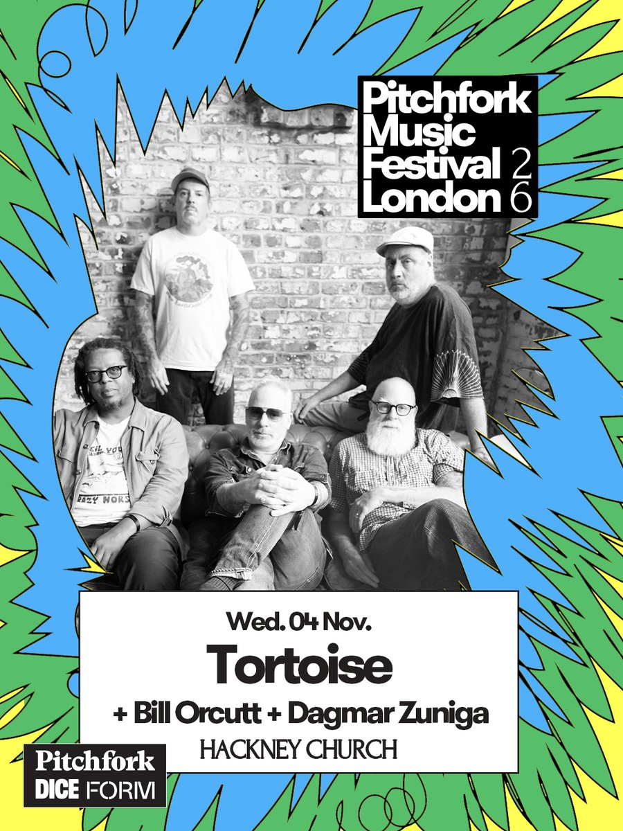 pitchforklondon's tweet photo. Tickets on sale now!
https://t.co/wi2Rb2auyP

Wednesday 4 November  

Hackney Church, London  

Tortoise 
Bill Orcutt 
Dagmar Zuniga  

Full details at https://t.co/RIaWJoXYGF https://t.co/fvdz47NgrT