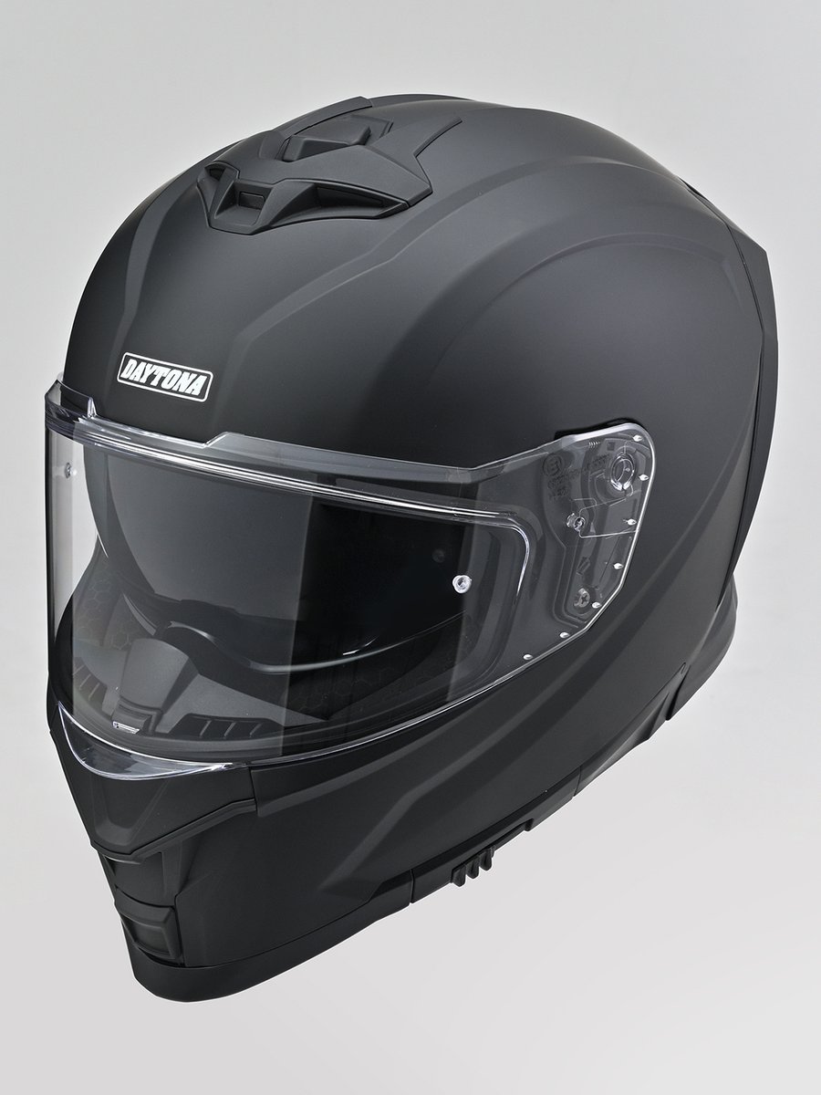 DAYTONA_JP's tweet photo. 【新商品】
街乗りからツーリングまで幅広く対応するスタンダードフルフェイスヘルメット新発売！

空力性能の優れる帽体形状。スポーティなサイドシルエット。ベンチレーションに優れ、インナーバイザーやスピーカーホールなど基本装備も充実。

◆DN-012SV
カラー：マットブラック、ブラック、ホワイト
サイズ：Ｓ、Ｍ、Ｌ、ＸＬ
https://t.co/iic6Gd96Yz 

#デイトナJP