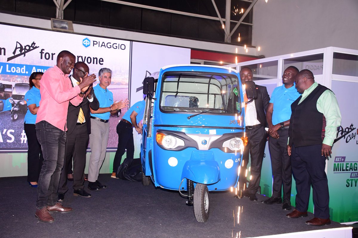TukNetwork's tweet photo. We joined @carandgeneral during the unveiling of Kenya's first LPG-powered Piaggio Tuk Tuk—an innovative solution designed to deliver lower operating costs, improved efficiency, and a cleaner future for transport operators. https://t.co/tVeIkwJCCF