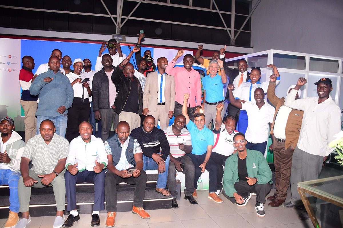 TukNetwork's tweet photo. We joined @carandgeneral during the unveiling of Kenya's first LPG-powered Piaggio Tuk Tuk—an innovative solution designed to deliver lower operating costs, improved efficiency, and a cleaner future for transport operators. https://t.co/tVeIkwJCCF