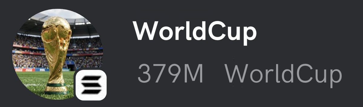 WorldCupOnSol's tweet photo. Every wallet GETS 150K $WorldCup 🪂

Drop your solana $SOL address + RT ♻️

Like + RT pinned post 📌 

Airdrop Snapshot in 24 hours ⏰ https://t.co/pYP7HWdXOv