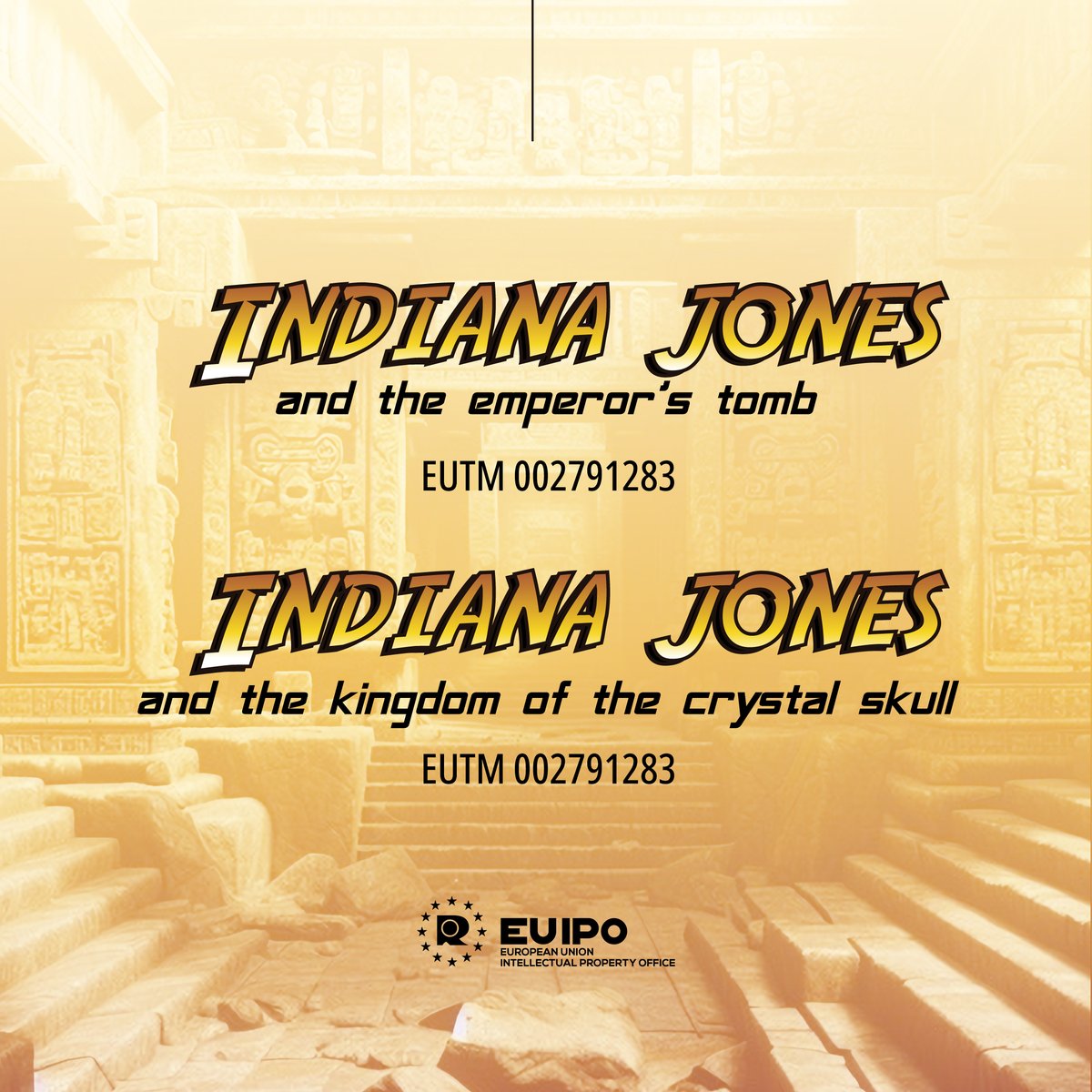 EU_IPO's tweet photo. Since 1981, Indiana Jones franchise has also built its own adventure through trade marks, copyright and licensing rights at the EUIPO🏺.

No ancient map required. The smartest explorers protect their treasures before the expedition begins. https://t.co/d1nV9E5XaU