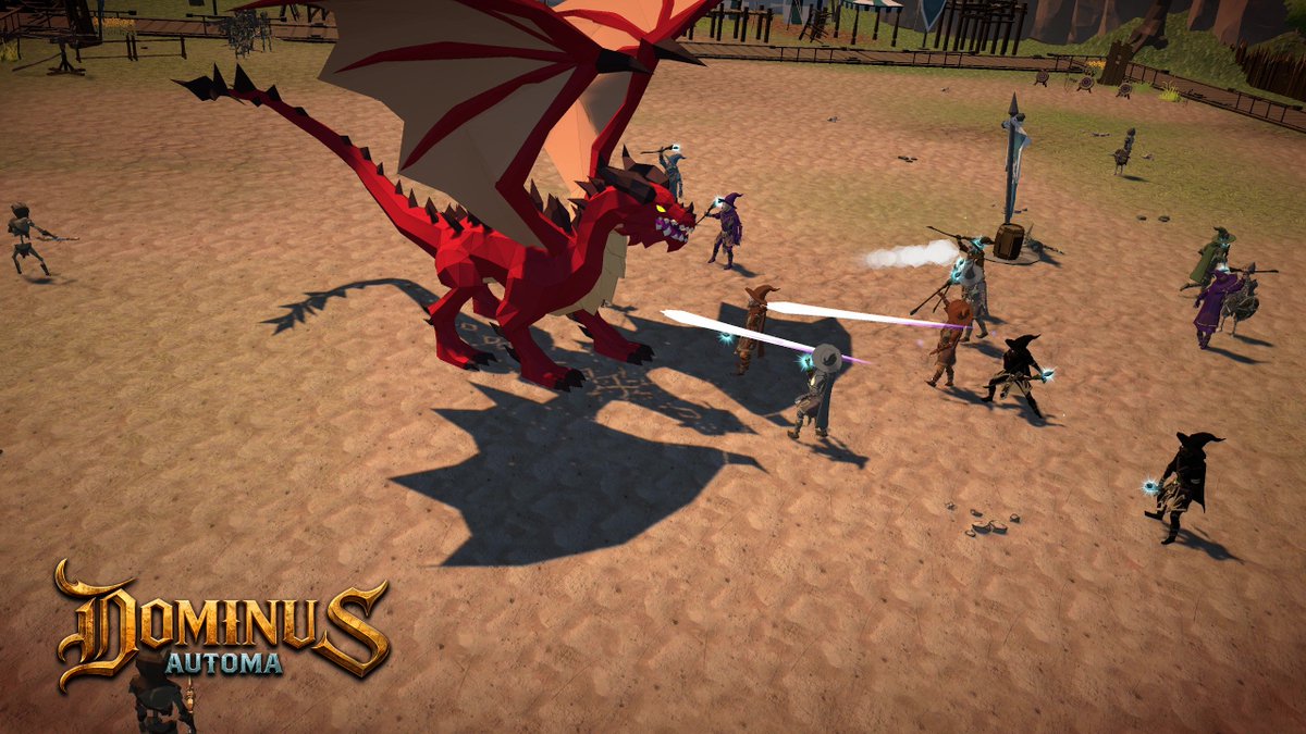 MetashiftLabs's tweet photo. Dragons, werewolves, skeletons, and other monstrosities invaded the world of Dominus Automa 🐉 Luckily, our brave testers drove them back. What a session!

Don't miss future multiplayer events! Wishlist Dominus Automa at ↘️ https://t.co/VL2xzZUbdx

#screenshotsaturday https://t.co/wTAUXetLly