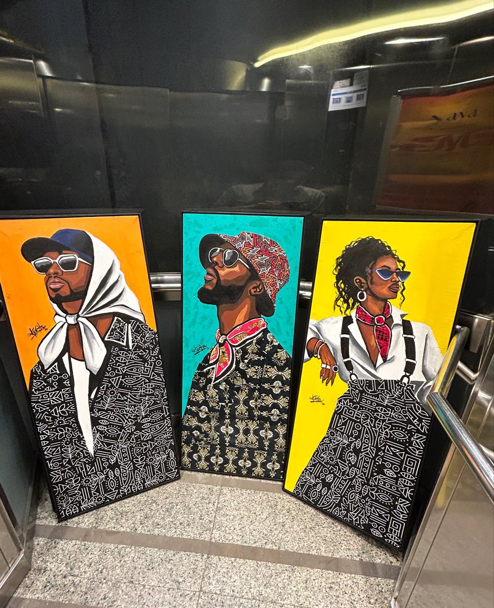 kharsh_art's tweet photo. Some days you paint. Some days you sit with the ideas.

📷: @MJRodger 

New series of my work is done &amp; available for collection. 

#artstudio #KharshArt https://t.co/RyyhYPafWy