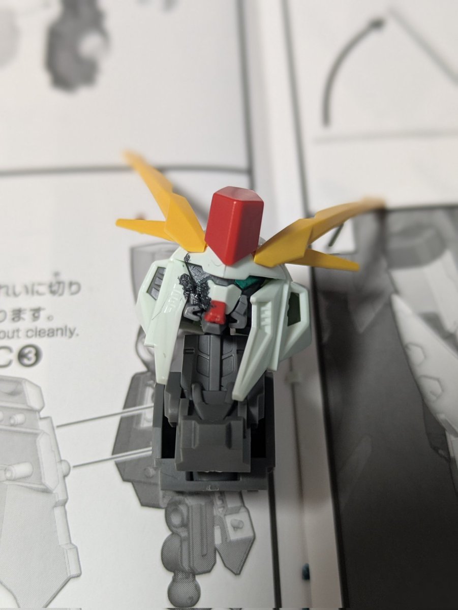 usagi2887's tweet photo. 顔をちょっと手を加えて劇中のあの顔にしたけどやっぱかっけぇなΞガンダム
大好き https://t.co/UmBPWsgTlj