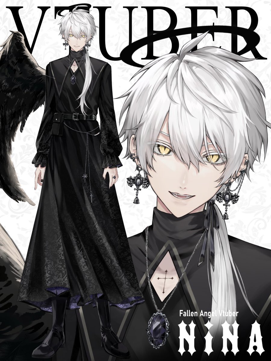 ANGEL_NiNA27's tweet photo. ✞ #新人Vtuber ✞

皆さんごきげんよう

徳を積み、黒く染まった心を浄化する為に人間界にやって来た、堕天使のNiNA🔔🪽

活動を通じて皆さんを笑顔にできたらいいなと思ってます！

皆に神のご加護があらんことを。よいしょ🍾
#Vtuber #6月のVtuberフォロー祭り https://t.co/nFxVHYX1aY