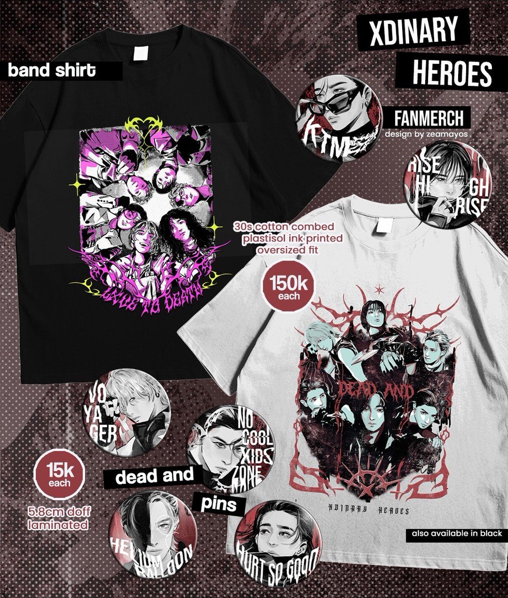 zeamayos's tweet photo. 𖥔 ݁ ˖ #xdinaryheroes fanmerch pre-order .⋆♱

★ mail order (manual &amp; sh0pee)
★ 12 - 15 june 
★ est. shipping 25 - 28 june

🔗 link &amp; details below https://t.co/26QACX5uxx