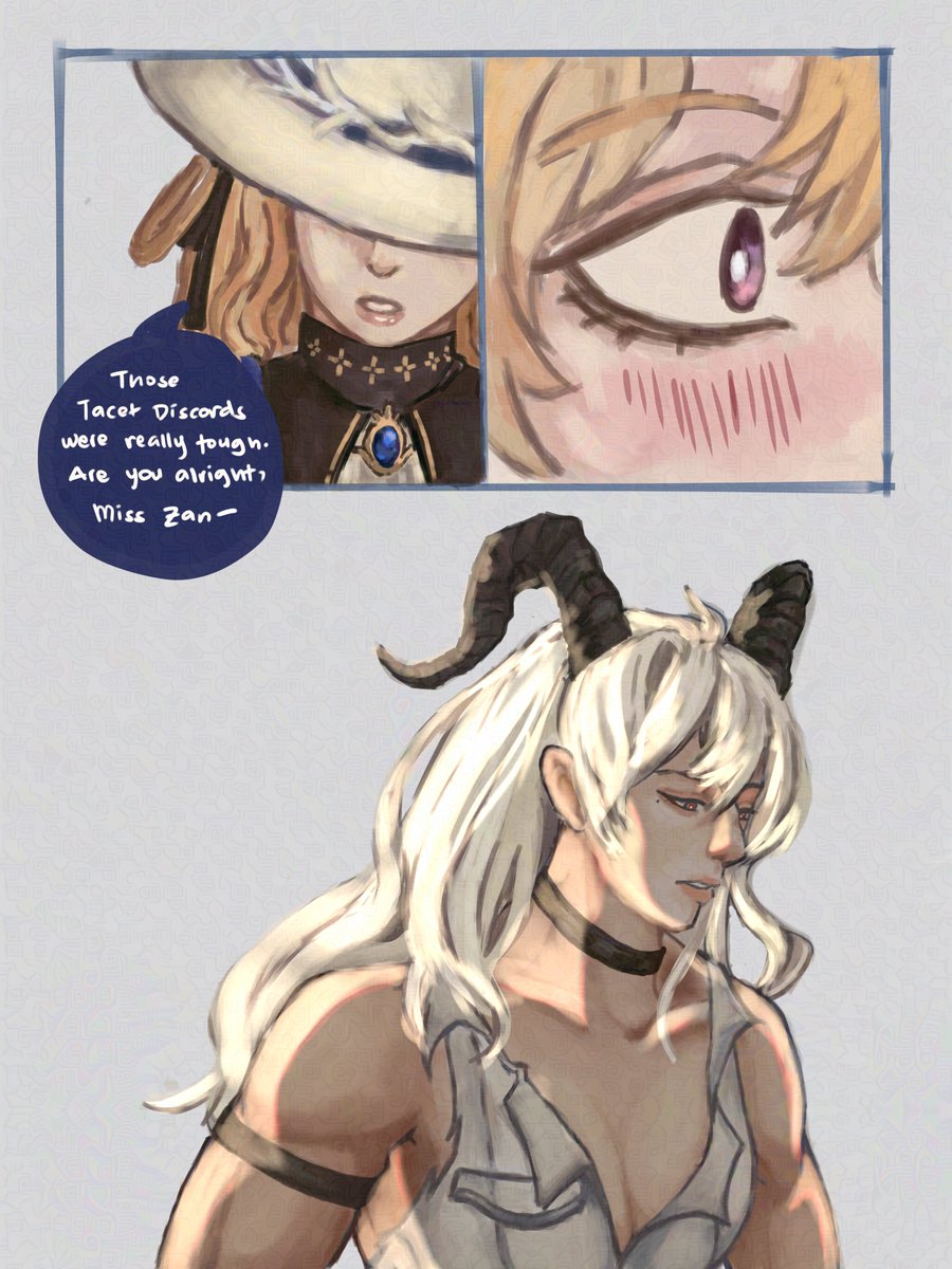 gin4ndtonic's tweet photo. It's their first time to be on a team fight together. #zaphi #WutheringWavesfanart https://t.co/5db84zfaSw