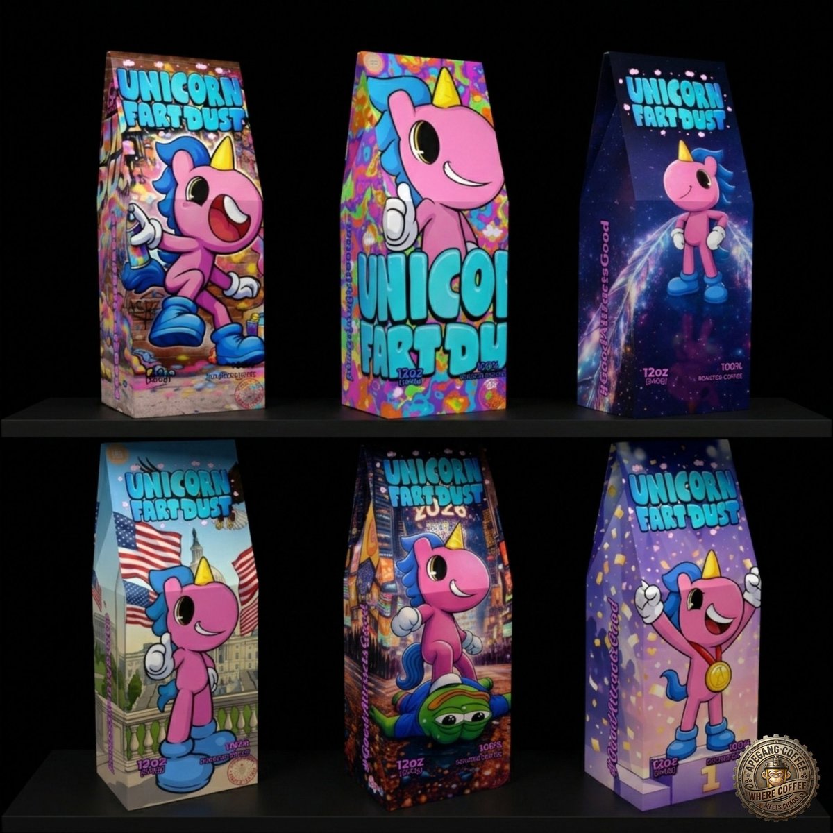VJLvEekhout's tweet photo. @isellbeforeyou GM - It’s coffee $UFD bean time for me from @ApeGangCoffee or Unicorn Fart Dust Frappuccino sugar hype.

What doe you prefer @isellbeforeyou ? https://t.co/AFANsSXXmi