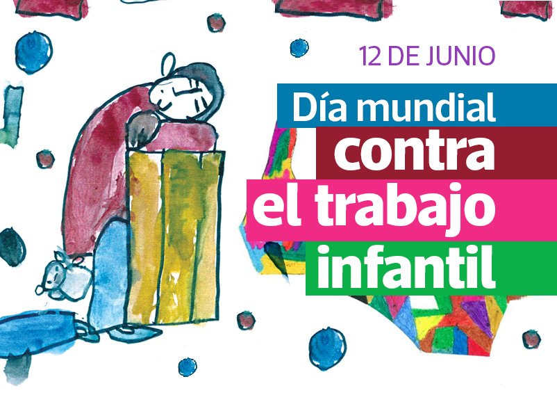 EchevarrXiomara's tweet photo. Lema “Tarjeta roja al trabajo infantil: juego limpio para niños, trabajo decente para adultos”, la campaña del Día Mundial contra el Trabajo Infantil  hace un llamamiento a reforzar las medidas en las políticas que previenen el trabajo infantil y alejan a los niños del mismo. https://t.co/G2Xhxlqsv0