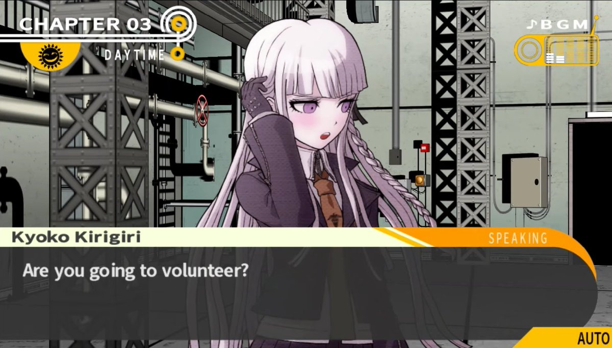 Me_gei_'s tweet photo. Kyoko flirts and naturally laugh out loud. This counts as a big win already. https://t.co/3hqJZ92B54