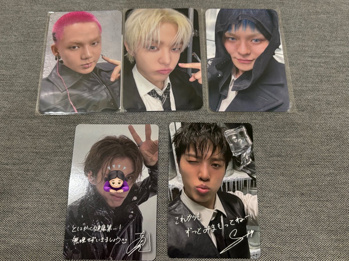 kim_jun99's tweet photo. treasure new wav アルバム トレカ 特典 交換 シリアル オフイベ リリイベ サイン リハ トレジャー 買取

譲 ヒョンソク ジフン ヨシ ジョンファン 未使用シリアル4枚

求 ハルト 💖>過去トレカ
シリアル買取0.2～/枚
paypay、銀行振込でのお取引です

郵送での交換希望です。 https://t.co/0Y3x2qajjw