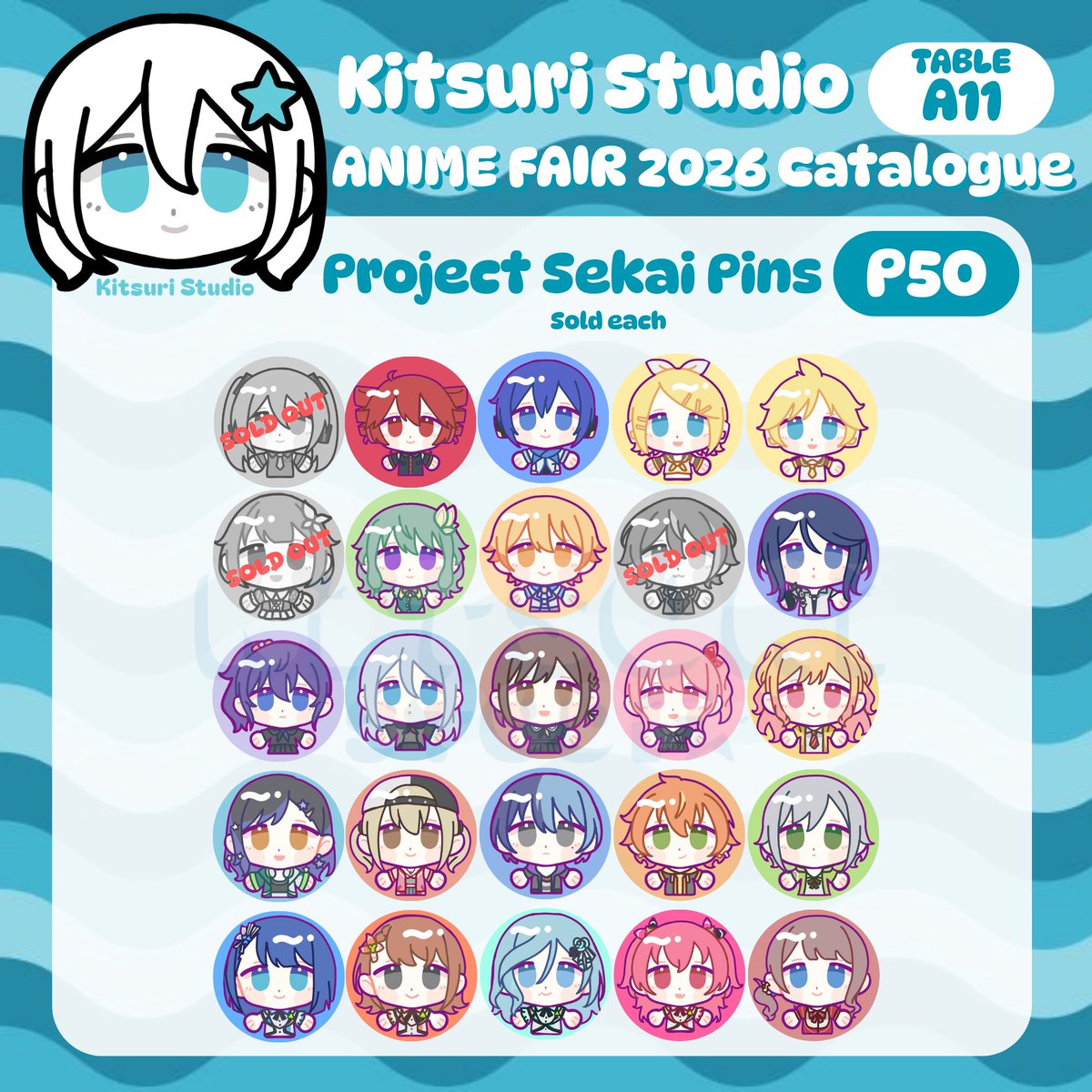 Kitsuri0's tweet photo. ☆Anime Fair Merch Catalogue ☆
June 20-21
Ayala Malls Manila Bay
#kitsuristudio
#Animefair 
#Ozine https://t.co/B5d0v6R1wU