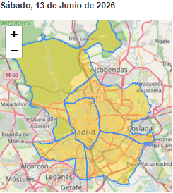 airedemadrid's tweet photo. Mañana, sábado, se prevé que la #calidaddelaire será regular 🙄 en todas las zonas de la ciudad de Madrid 👉https://t.co/0Ag1oG2n0z https://t.co/hz95PEQzdC