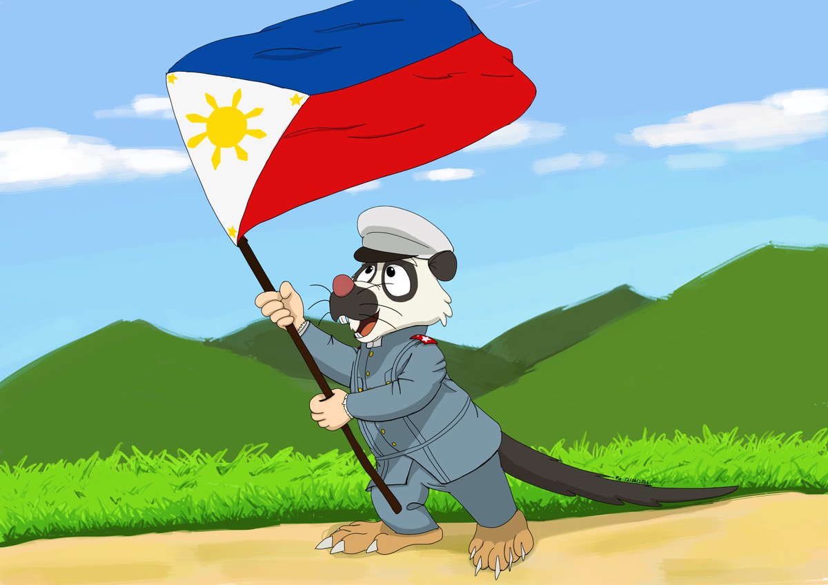 PioTheCloudRat's tweet photo. Maligayang Ika-128 Araw ng Kasarinlan!
#art #furry #anthro #digitalart #cartoonart #krita #philippines #arawngkasarinlan #rat #cloudrat https://t.co/FyKnPwCoN6