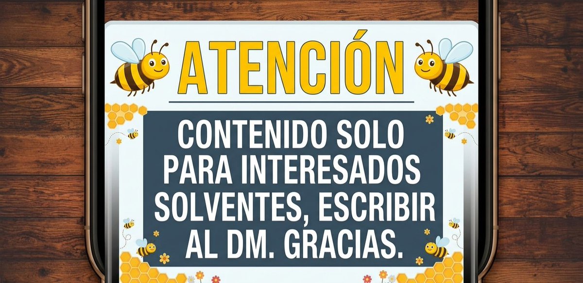 abejadulcemiel's tweet photo. https://t.co/g1cwKCniRd