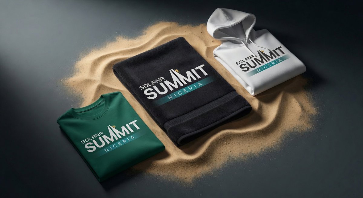 firemen_oleg's tweet photo. The Builder's Mask 🎭

Our official merch concept for Solana Summit Nigeria 2026 — created for the @SuperteamNG design bounty.

Thread 🧵👇 https://t.co/PCNt47a71h