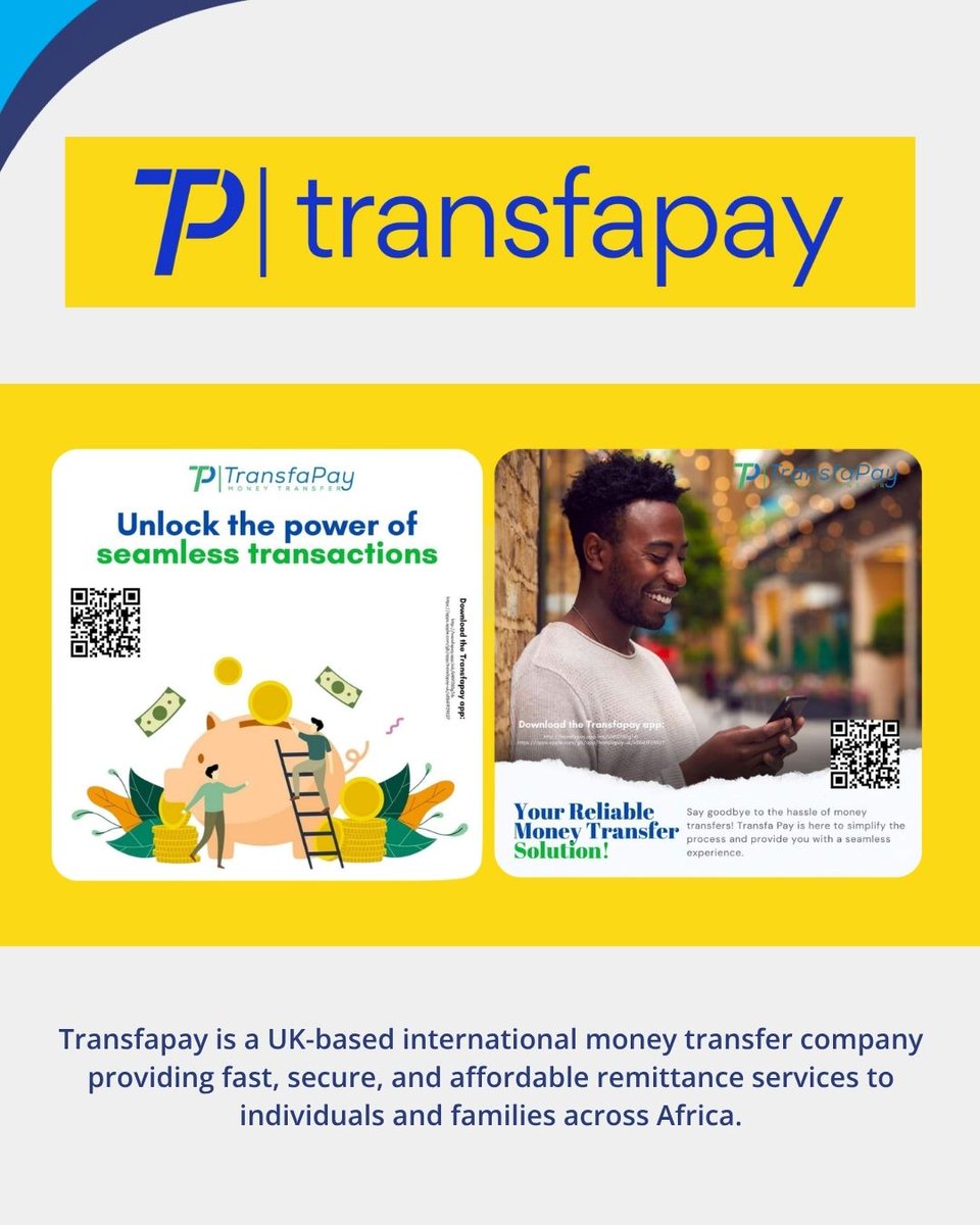 VickieRemoe's tweet photo. Discover Transfapay at SLDIC 2026 London 

Transfapay sends your money to #SierraLeone and beyond through a seamless network of bank transfers, mobile wallets, and cash pickup options. 

Visit the #Transfapay stand at SLDIC 2026 London to learn how they are making cross-border payments easier for the diaspora.

#SLDIC #sendmoney #sierraleoneans