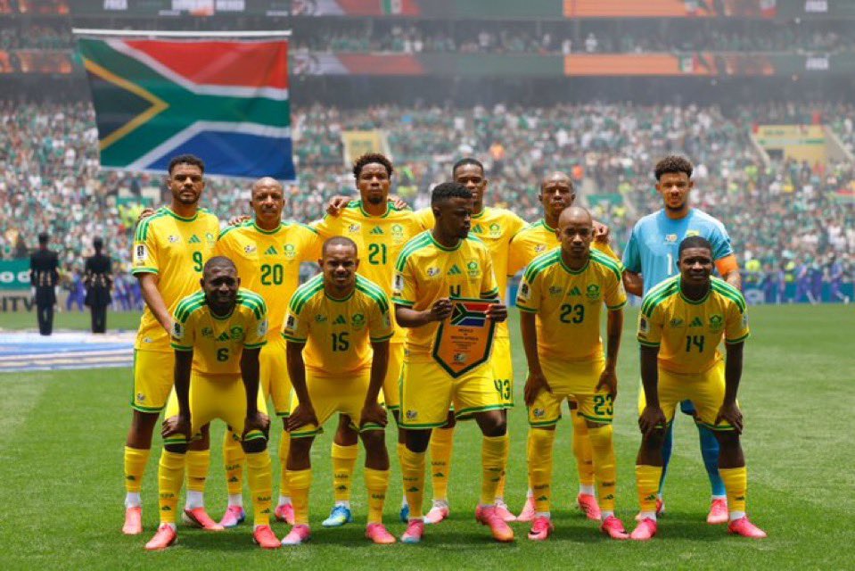 gowntv's tweet photo. We need to rename them from Bafana Bafana to “Amadoda Omzantsi” 🇿🇦🇿🇦🥹
#bafanabafana #bafanarona #bafanamexico #2026fifaworldcup #fifa #rele https://t.co/lqLlK5F2Ro