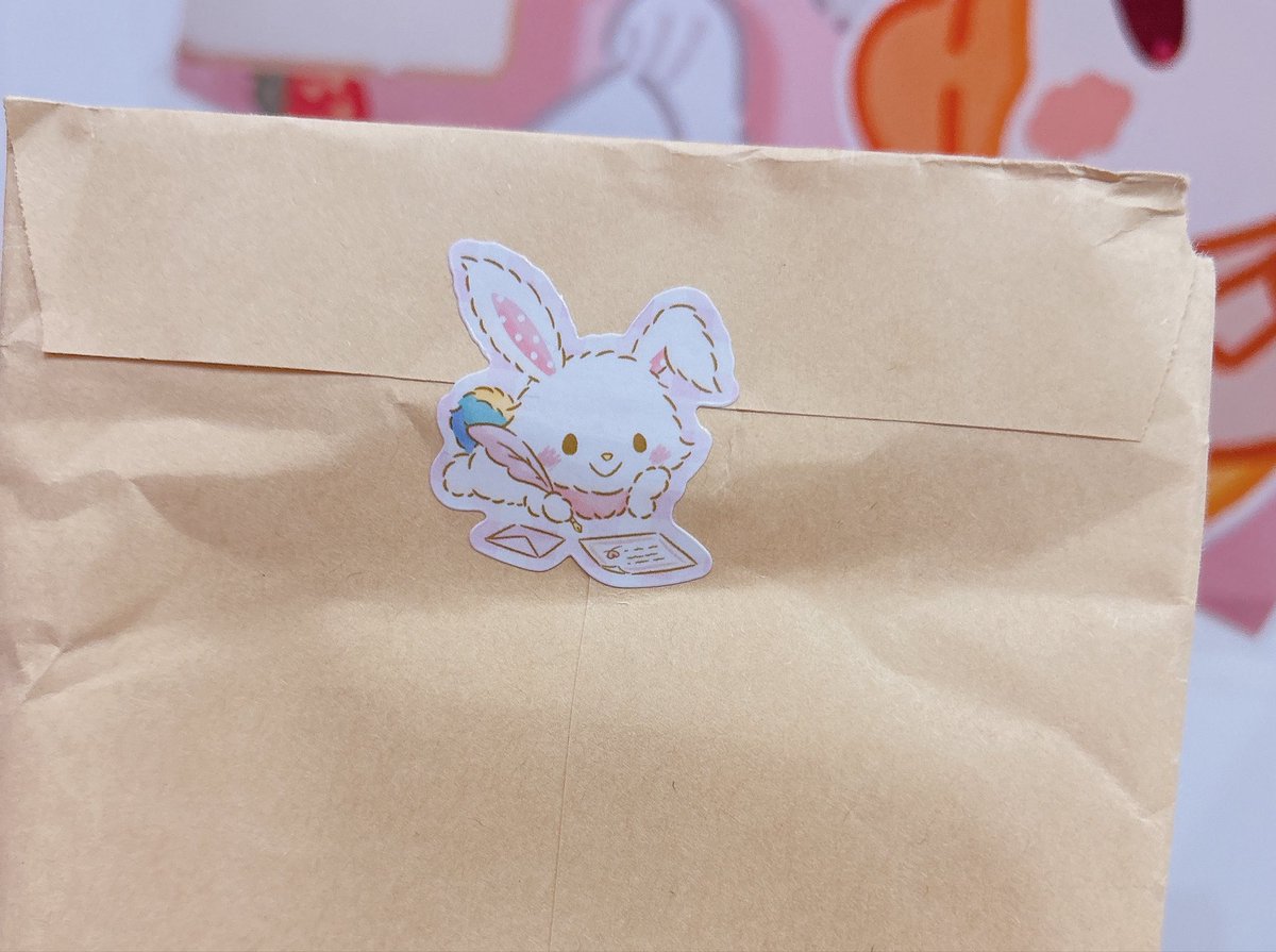 こちらはまた別の方からの、、☺️💞 シールがメルちゃんで嬉しすぎ