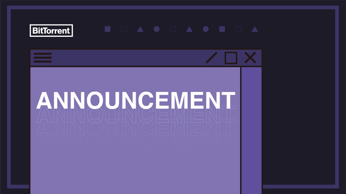 BitTorrent tweet media