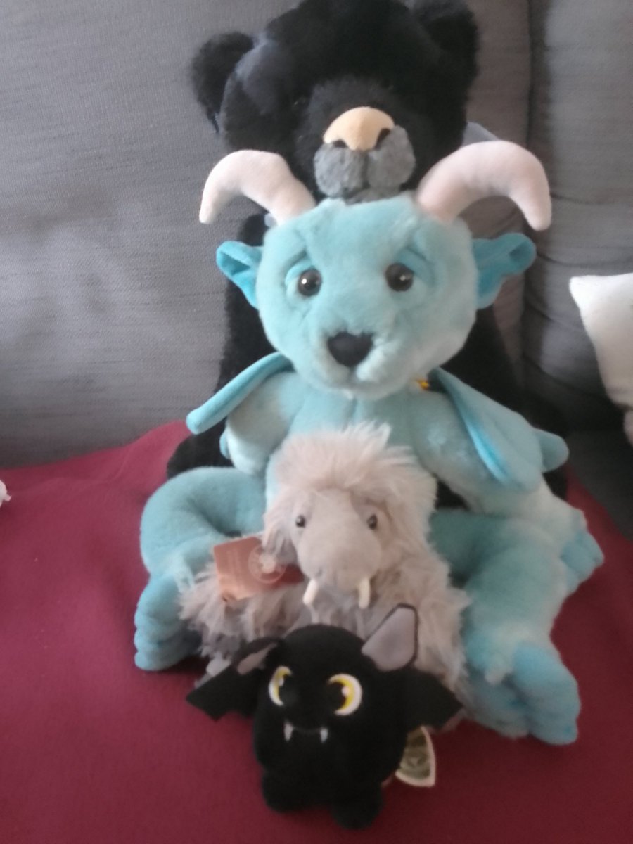 CricketNut2005's tweet photo. @keepfits Sharing Henry sharing his nowtiss bord frendship Friday. Hope you have a wonderful day from the huggables #keepfits🧸🤎🤍🧸🖤🐈‍⬛👍👍. https://t.co/s28Ka3Bep7