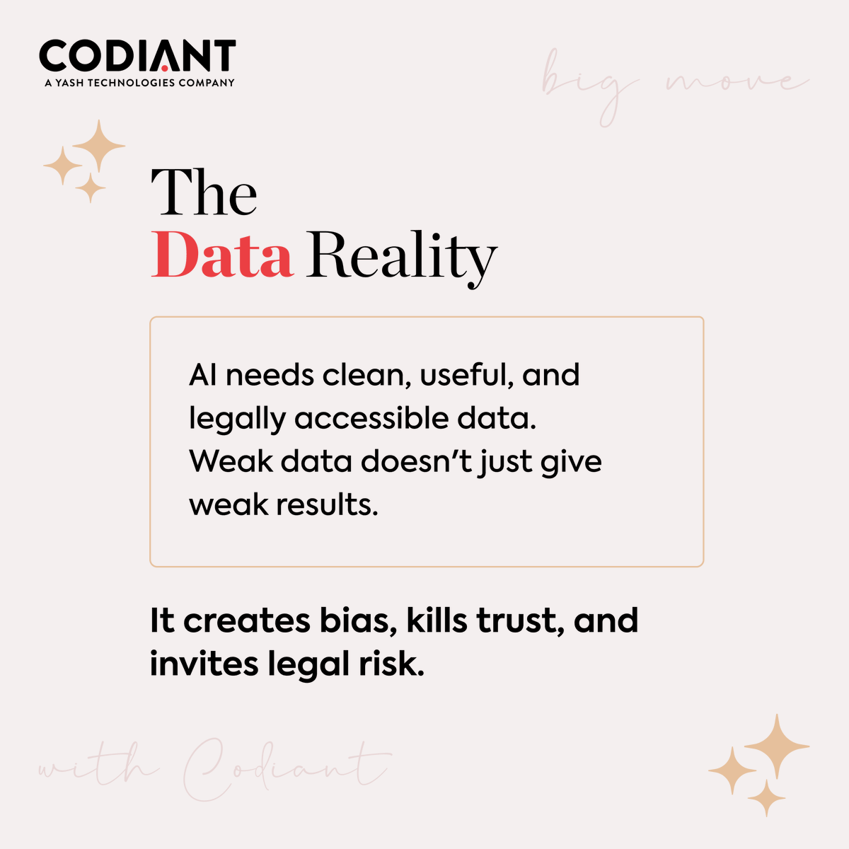 CODIANTSoftware's tweet photo. Most AI apps donโt fail because of the idea. They fail because the foundation is unclear.
Before you build, get clear on the problem, data, use case, user trust, and MVP roadmap.
Have an AI app idea? Build it right with Codiant.
๐ฉ info@codiant.com
#AIAppDevelopment #Codiant https://t.co/YHjDTcKh2N