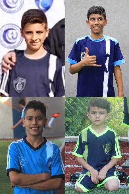 swilkinsonbc's tweet photo. These children from Gaza’s football academies are among over 1,000 players killed by the israelis: @FIFAcom is silent | via @ciarantierney https://t.co/8CMa71DPs8