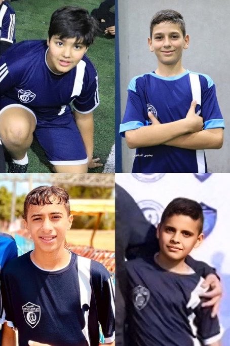 swilkinsonbc's tweet photo. These children from Gaza’s football academies are among over 1,000 players killed by the israelis: @FIFAcom is silent | via @ciarantierney https://t.co/8CMa71DPs8