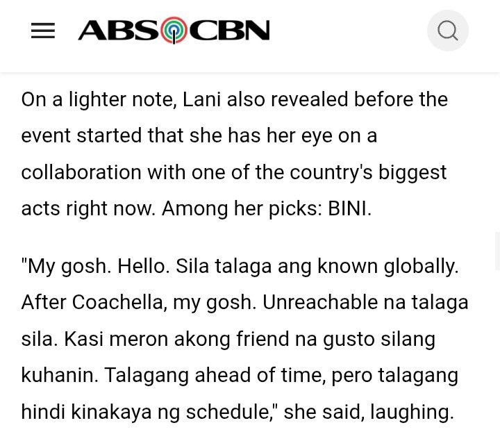 nikointhesea_'s tweet photo. ��� Sila talaga ang known globally,after coachella” -ms Lani Misalucha to BINI

The BINIchella effect 💅💯 https://t.co/sf0MbLdwIT
