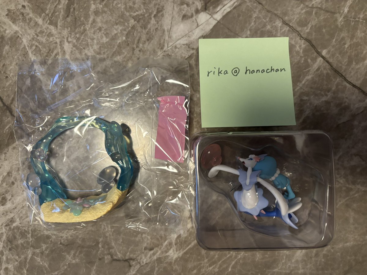 rika_hanachan's tweet photo. 【交換】ポケットモンスター サーキュラージオラマコレクション2～きらめきの瞬間～ ポケモン

譲：アシレーヌ

求：ロコン&amp;ロコン、フライゴン、ミュウ、ミミッキュ&amp;ボクレー

◎郵送交換 https://t.co/0XD9FvpJEc