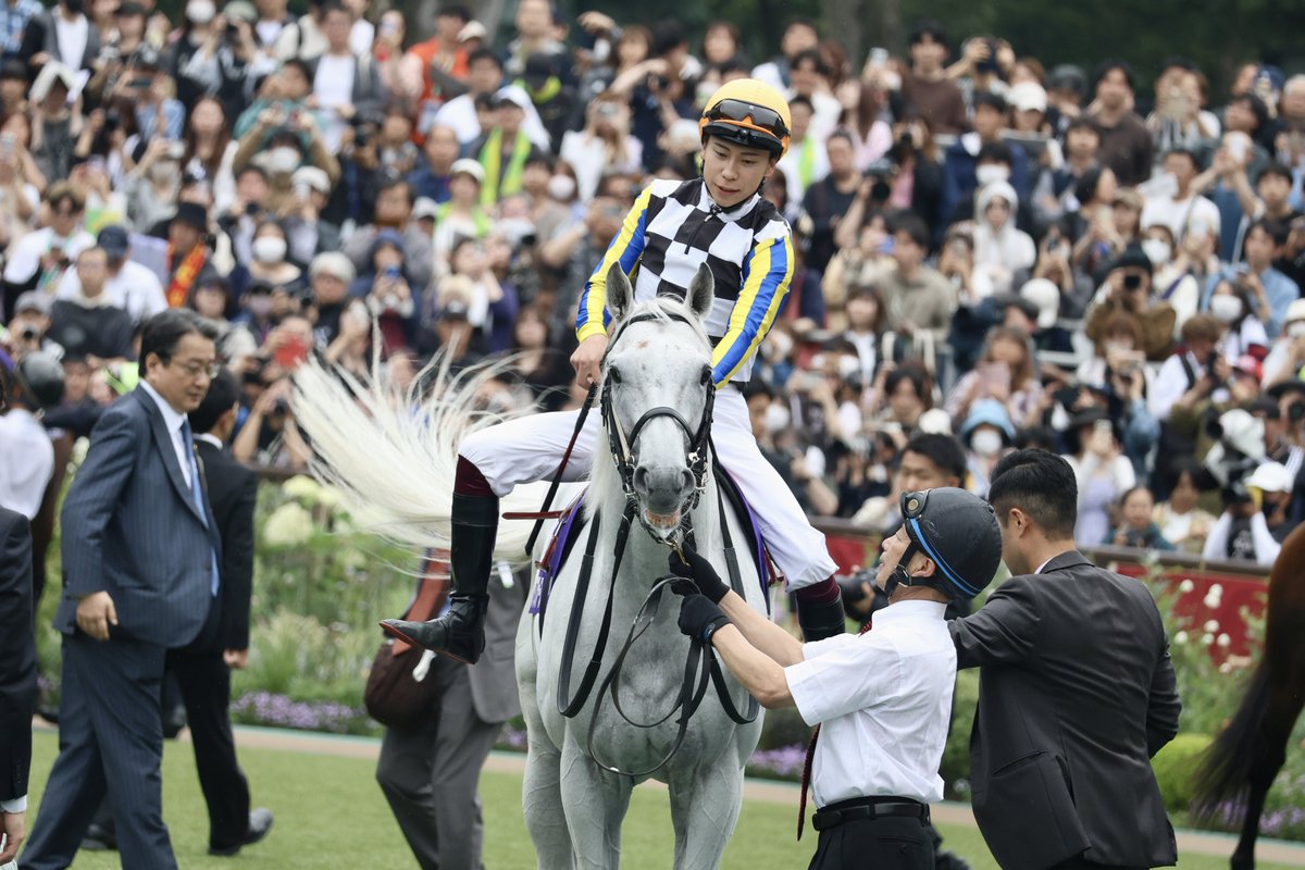 tmk_m3's tweet photo. 🌼ガイアフォース 横山武史騎手

最後の末脚で捉えられると思ったけど、クビ差2着😭
ここ最近で1番悔しかったし、レース終わった後、放心状態すぎた…( т т )
惜しいレースが続いていて、このコンビでG1勝ちたいなあ。

2026.6.7 東京11R 安田記念 https://t.co/efARiHSD2K