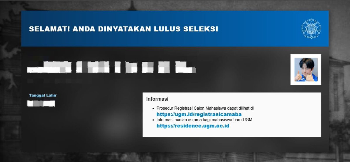 Xnxw_pow's tweet photo. Thank you unair, and hello ugm! https://t.co/2URWD5zSXf
