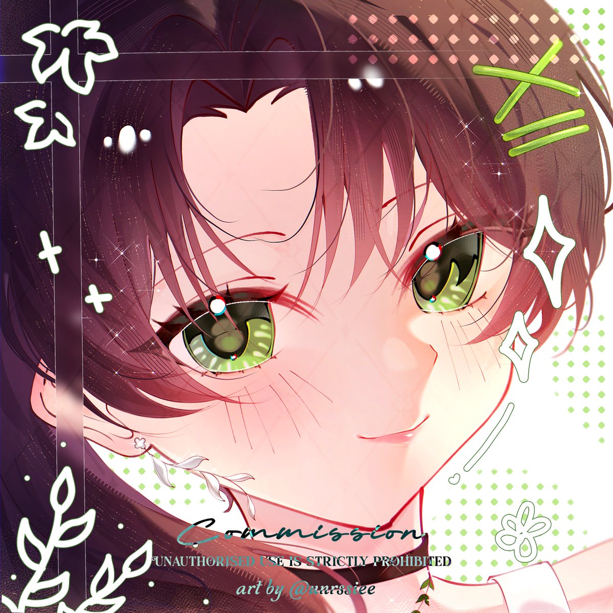 unrssiee's tweet photo. local #artcommission for roanne!! tysm for commissioning <3 !! https://t.co/4NvHZQOYe8