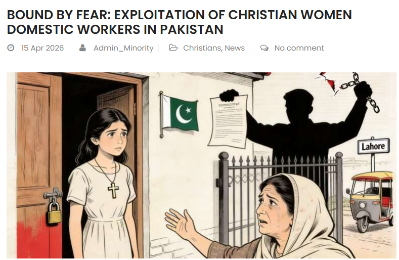 SZefferson's tweet photo. Saniya, a #Christian worker, was cut off from her family for months. Her wages were reduced, her freedom taken, and her mother's pleas ignored. Another dark story exposing how the weak can be crushed in #Pakistan. 1/2
#ReligiousFreedom @UstadrahiS @Fareeha40239922 https://t.co/lkjmNJ5F4n