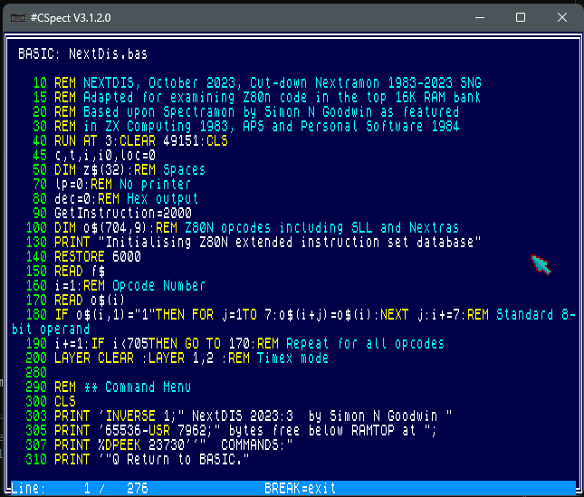 ShrekBursa's tweet photo. Tak jsem si vzal do parády i Calm Commander - souborový manažer pro ZX Spectrum Next. Plugin systém dal tomuto programu uplně nový šmrnc... 

Přehrávání hudby (PT2,PT3,SQT,STC,STP), prohlížení obrázků (NXI, SCR),TXT prohlížeč, TAP prohlížeč...

#assembly #specnext #speccy https://t.co/ZaCPsTIMAy