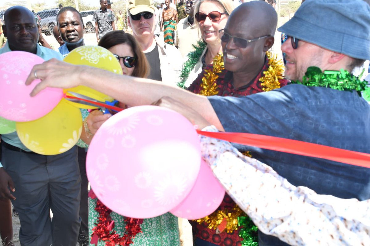 GvnLomorukai's tweet photo. Today, I joined @EUAmbKenya Henriette Geiger and @FranceinKenya @arnaudsuquet in commissioning the EU-funded Green Mini-Grid in Locher-Emoit, a key investment that will bring reliable, clean energy to residents and power businesses, schools, and health facilities. https://t.co/u626Lsqgsp