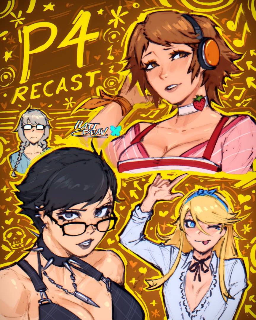 HatiDraw's tweet photo. What about more Persona 4 cast 
#Persona4Revival #P4R https://t.co/TPfAkC8pcO