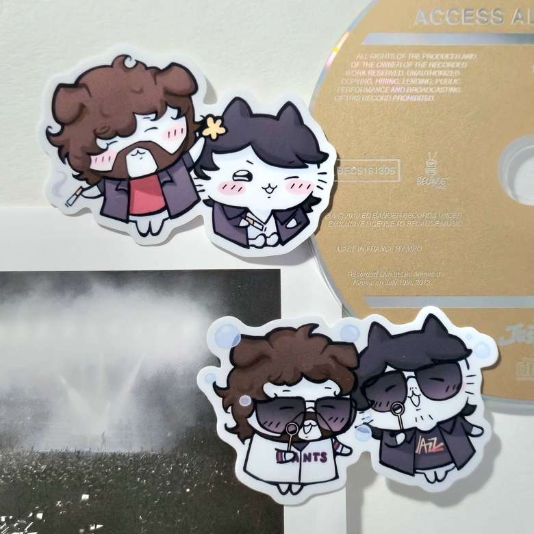 COMPU73R's tweet photo. ✝️ chiikawa justice stickers i made a while back https://t.co/IRldAmz2Rp