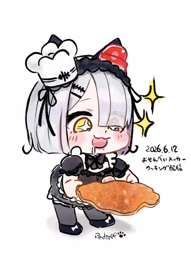 Setuna_5940's tweet photo. オリジナルおせんべい美味しそうだった
#ぱとあーと #猫元パト 
※ポーズ素材使用😺🎨 https://t.co/XEXGwYeBVj