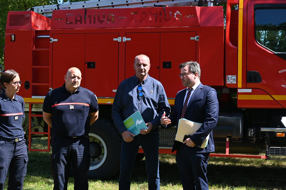 Image de Préfet des Deux-Sèvres - #SécuritéCivile 🚒 | Face aux risques de feux agricoles et de feux d’espaces naturels, l’anticipatio