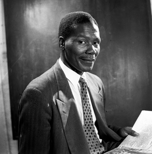 HistorySAZAR's tweet photo. Nimrod Mkele was a South African journalist, psychologist, and anti-apartheid activist. As part of the famed Drum magazine era alongside literary giants like Can Themba and Henry Nxumalo, Mkele provided a distinct, socially conscious voice for Black urban life. A graduate of the University of Natal with a degree in psychology, Mkele used his academic background to become a leading expert on the Black consumer market in South Africa. Breaking massive racial barriers, he served as the first African account executive at the international advertising agency J. Walter Thompson. Sources: Drum Archive, Time Magazine, Wikipedia