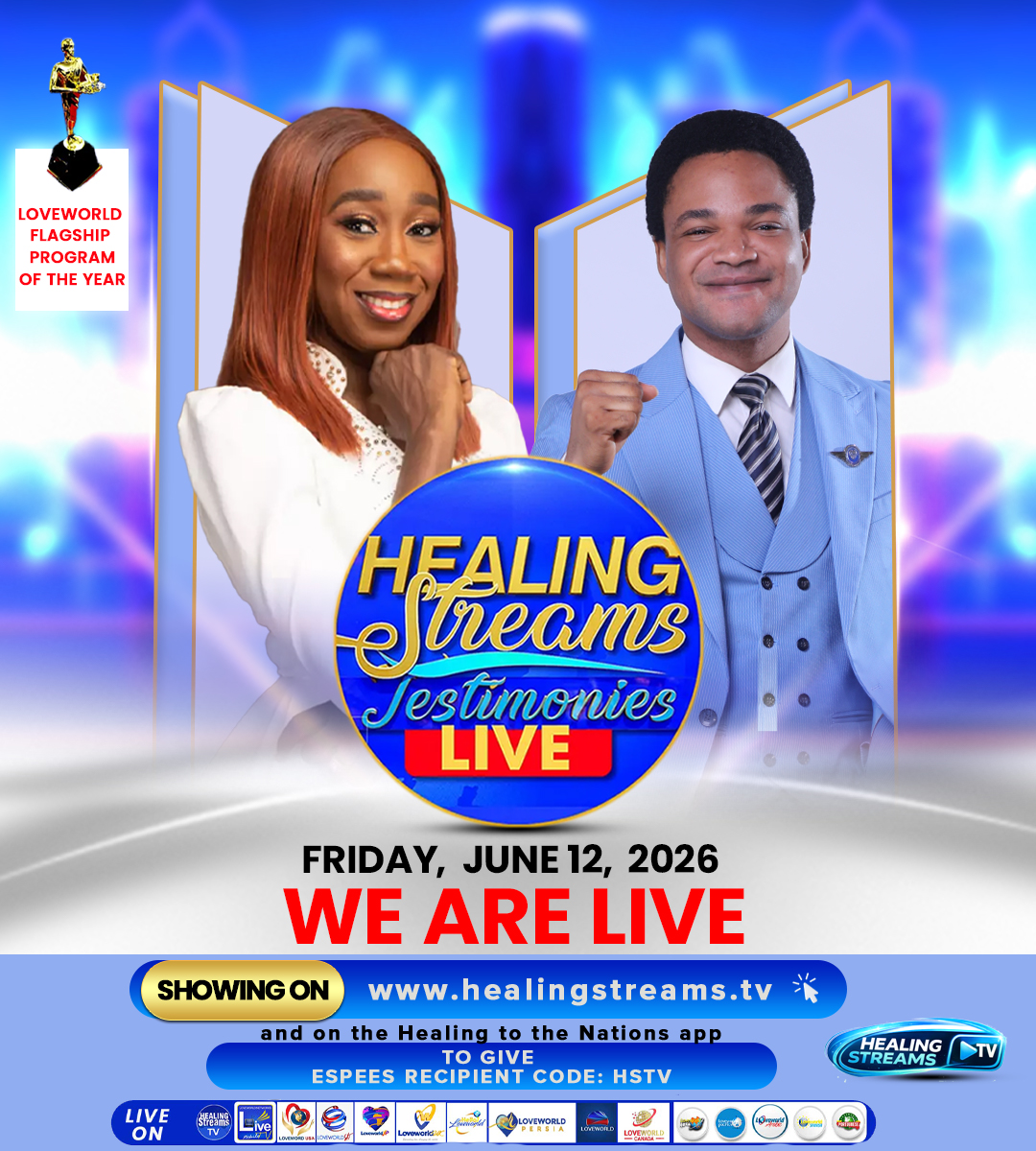 Healing Streams TV tweet media