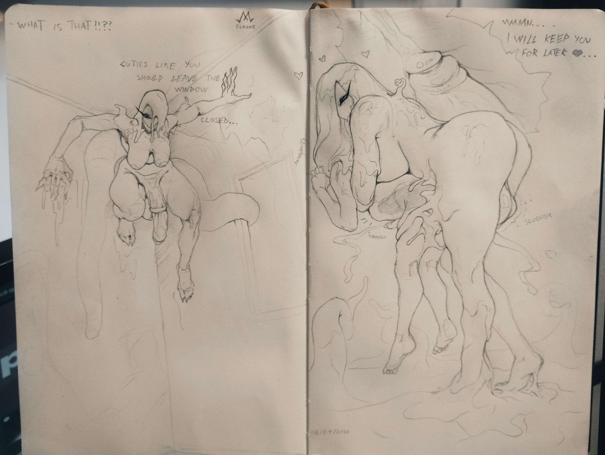 Meloune_Loune_'s tweet photo. Little art i made of my oc on my sketchbook
#futaonmale #futanari #futa_on_male #futa https://t.co/FdBwNltuPa
