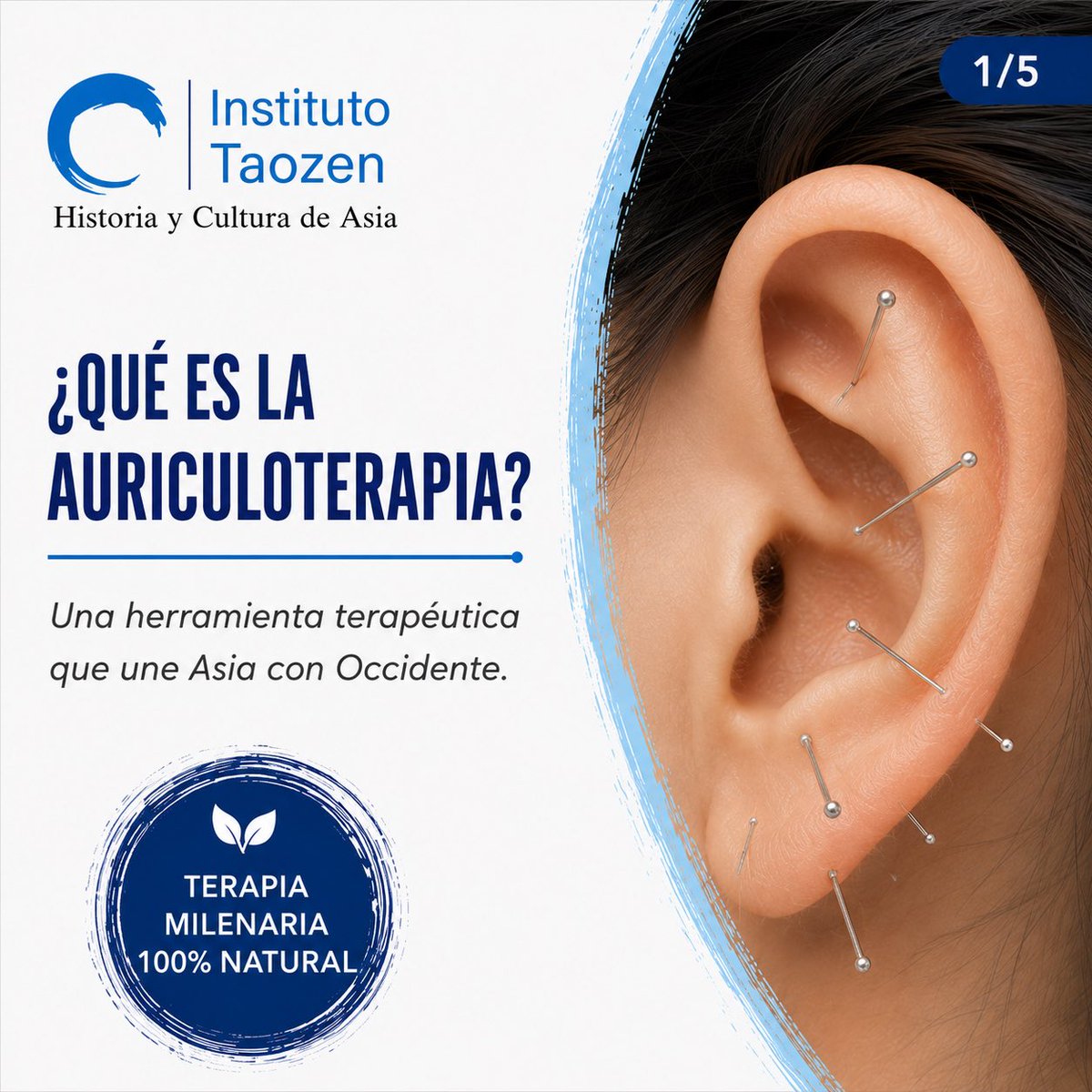 ITaozen's tweet photo. ¿Que es la #Auriculoterapia? Es una terapia que une el conocimiento milenario de la Medicina Tradicional China con Occidente. Es un tratamiento efectivo para patologías músculo esqueléticas, metabólicas y de salud mental. ¿Quieres saber más? Inscríbete en nuestro curso https://t.co/QMgiykWp5N