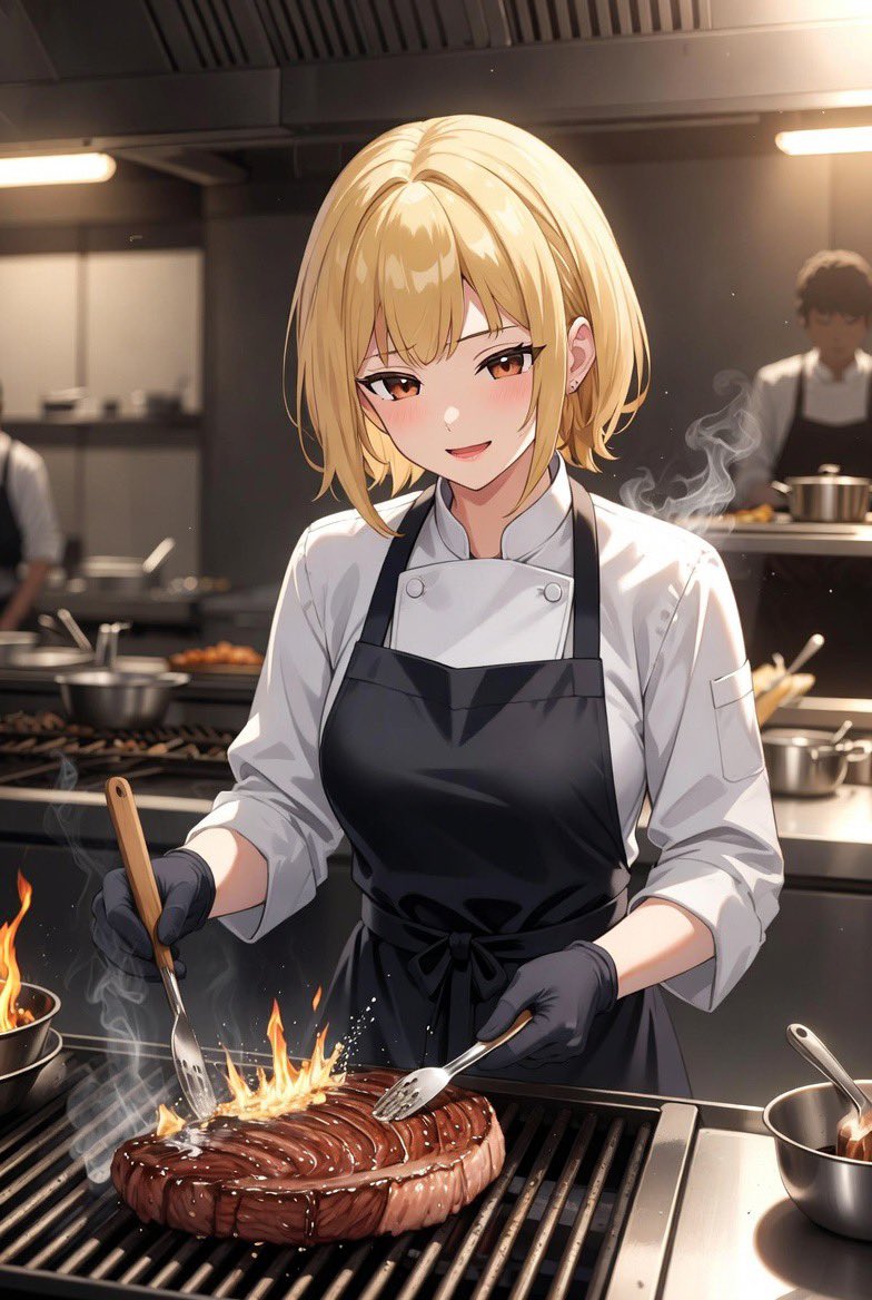 sur_lie_2nd's tweet photo. 久々に生成したけど、何使って焼いてるのかしら。 https://t.co/cH5fJSO02c