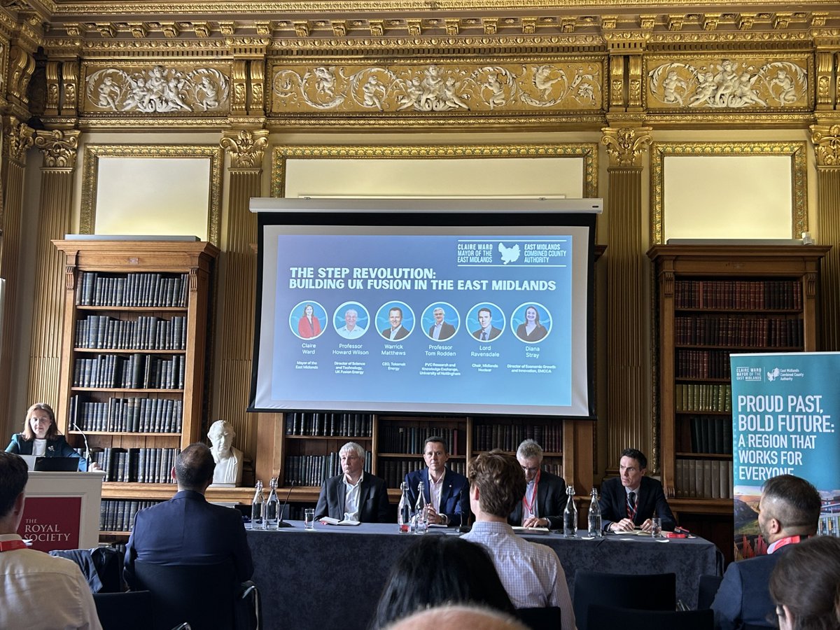 FusionAPPG's tweet photo. (2/2) The session underscored STEP’s role in driving jobs and supply chain growth, accelerating progress towards commercialisation of fusion energy, and bringing together industry with regional and national partners. https://t.co/MWWX5B0oek